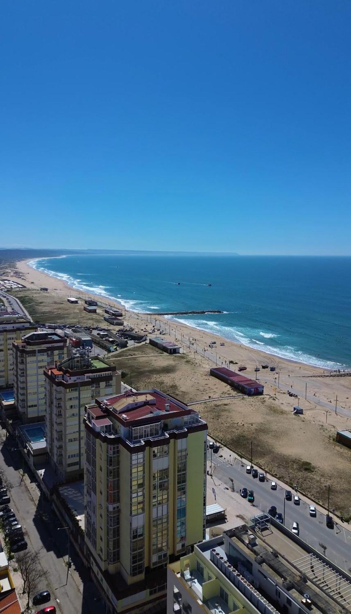 Front Beach Costa Caparica Lisbon Costa de Caparica Luaran gambar